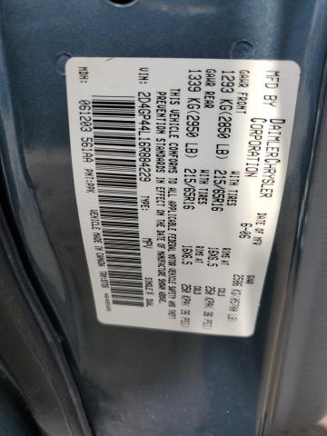 2D4GP44L16R884229 - 2006 DODGE GRAND CARAVAN SXT 灰色 照片 13