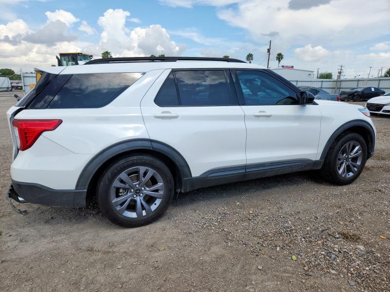 1FMSK7DH3NGA67245 - 2022 FORD EXPLORER XLT თეთრი ფოტო 3