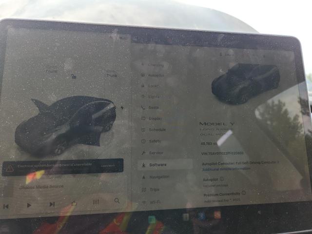 7SAYGDEE2PF620888 - 2023 TESLA MODEL Y გრაფიტი ფოტო 9