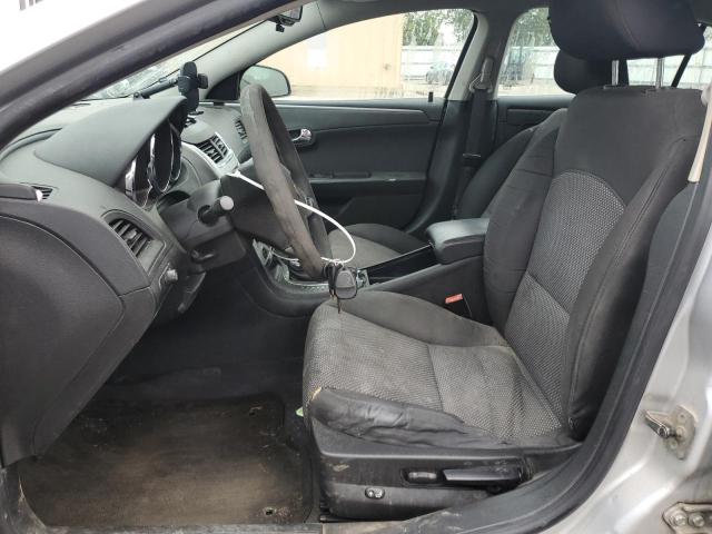 1G1ZC5E17BF358279 - 2011 CHEVROLET MALIBU 1LT ვერცხლისფერი ფოტო 7