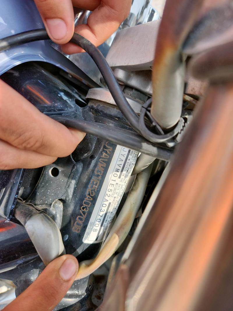 JYAVM01E52A037008 - 2002 YAMAHA XVS65 BASE TURQUOISE photo 9