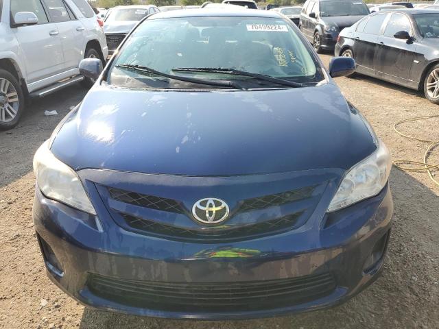 2T1BU4EE8BC674141 - 2011 TOYOTA COROLLA BASE BLUE photo 5