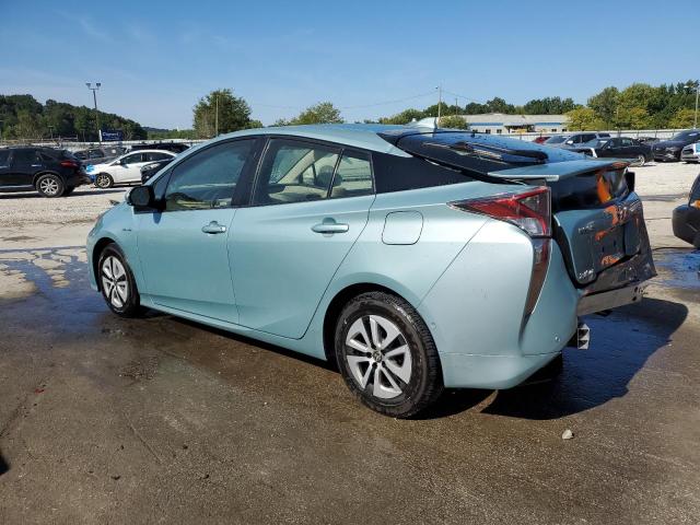 JTDKBRFU3J3063109 - 2018 TOYOTA PRIUS Зеленый фото 2