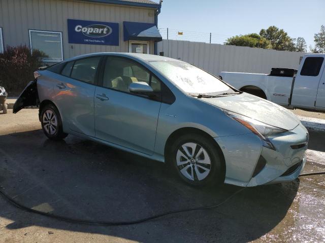 JTDKBRFU3J3063109 - 2018 TOYOTA PRIUS Зеленый фото 4