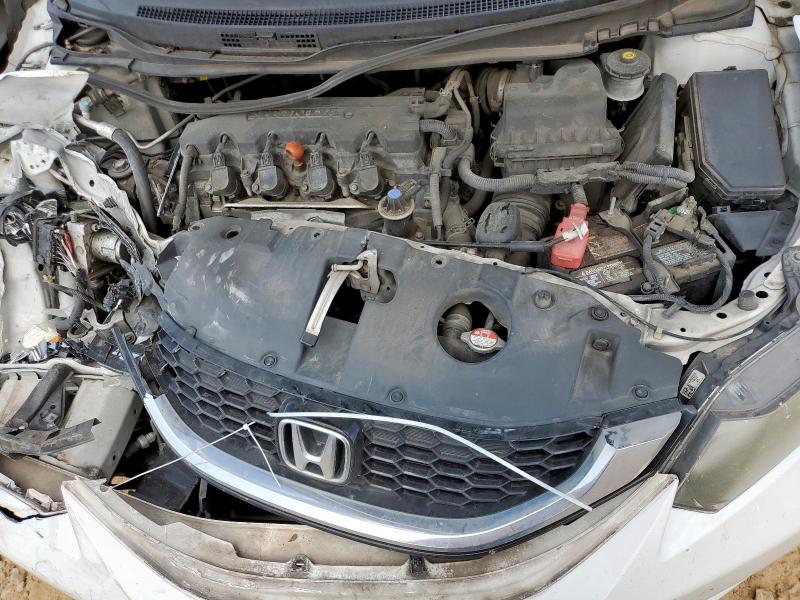 19XFB2F9XEE008272 - 2014 HONDA CIVIC EXL WHITE photo 11