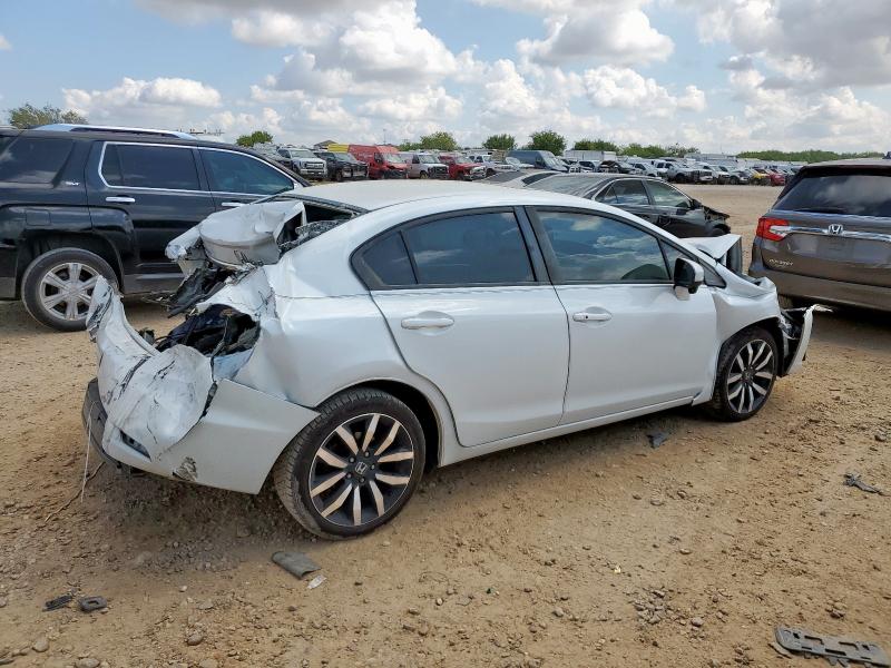 19XFB2F9XEE008272 - 2014 HONDA CIVIC EXL WHITE photo 3