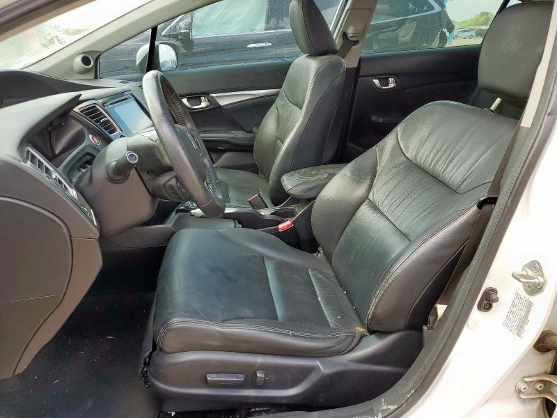 19XFB2F9XEE008272 - 2014 HONDA CIVIC EXL WHITE photo 7