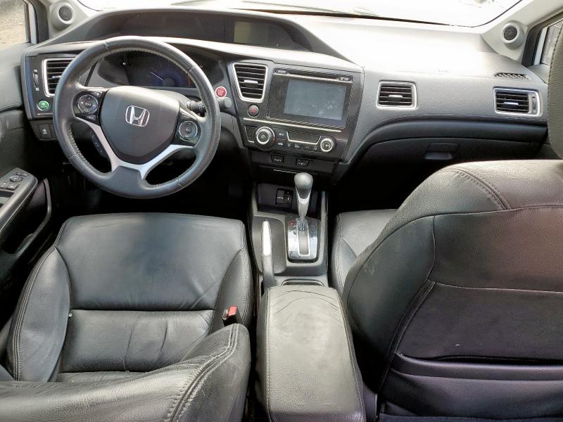 19XFB2F9XEE008272 - 2014 HONDA CIVIC EXL WHITE photo 8