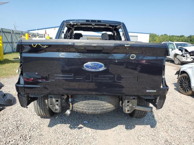 1FTEW1EP7NKD31282 - 2022 FORD F150 SUPERCREW BLACK photo 6