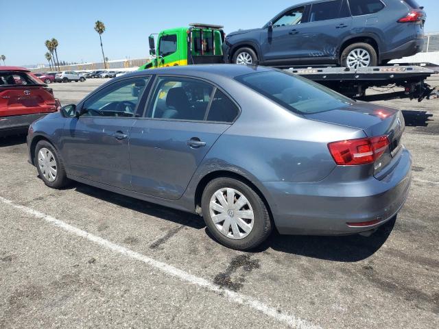 3VW2K7AJ4FM279832 - 2015 VOLKSWAGEN JETTA BASE GRAY photo 2