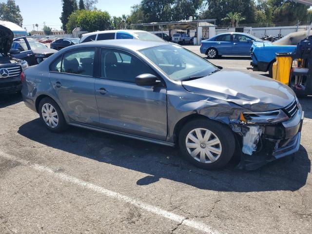 3VW2K7AJ4FM279832 - 2015 VOLKSWAGEN JETTA BASE GRAY photo 4
