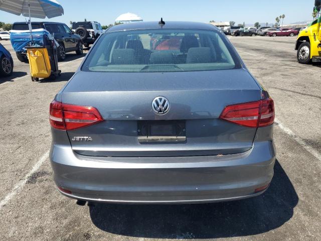 3VW2K7AJ4FM279832 - 2015 VOLKSWAGEN JETTA BASE GRAY photo 6