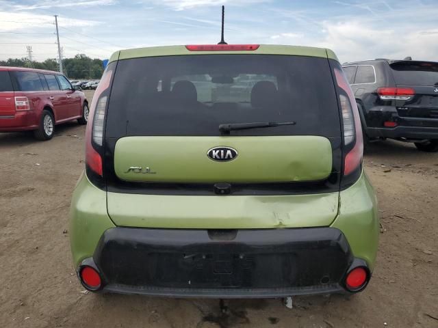 KNDJP3A59G7819148 - 2016 KIA SOUL + GREEN photo 6