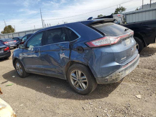 2FMPK3J90JBB71415 - 2018 FORD EDGE SEL Көк фото 2