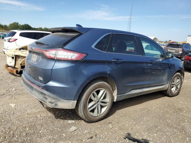 2FMPK3J90JBB71415 - 2018 FORD EDGE SEL Көк фото 3