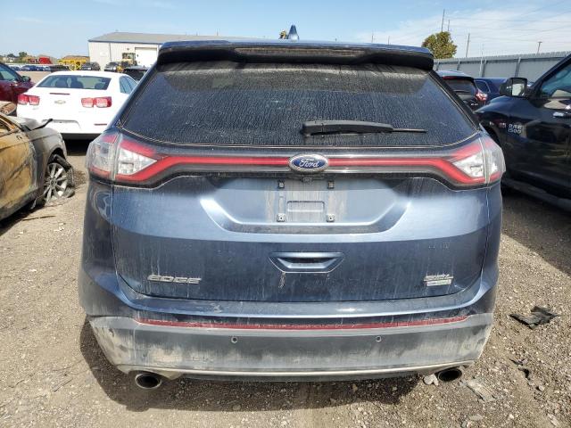 2FMPK3J90JBB71415 - 2018 FORD EDGE SEL Көк фото 6