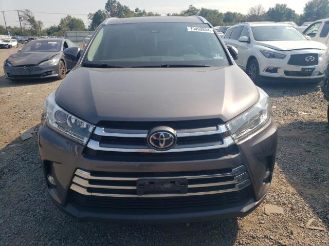 5TDDZRFH9HS365326 - 2017 TOYOTA HIGHLANDER LIMITED GRAY photo 5