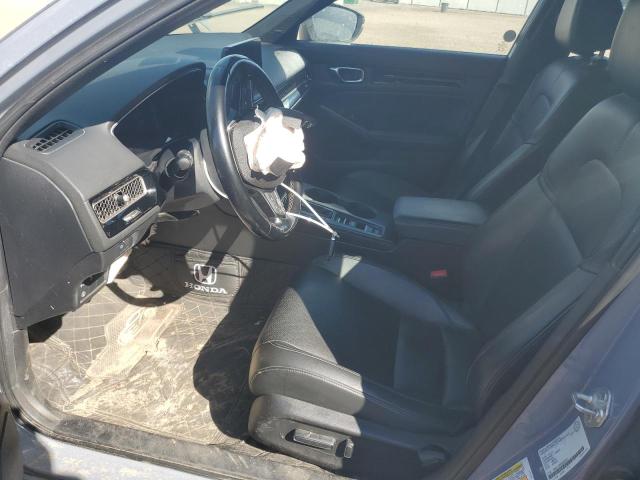 19XFL1H86NE400757 - 2022 HONDA CIVIC SPORT TOURING GRAY photo 7