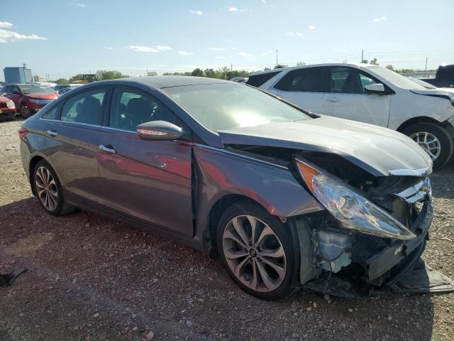 5NPEC4AB6DH600146 - 2013 HYUNDAI SONATA SE GRAY photo 4