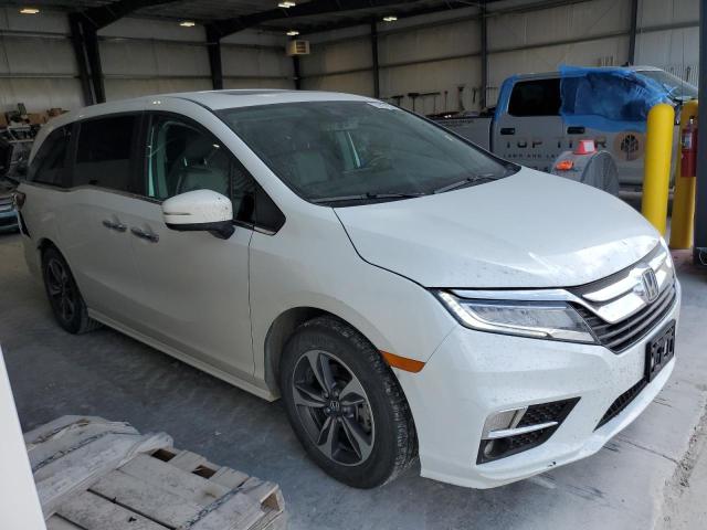 5FNRL6H86LB039645 - 2020 HONDA ODYSSEY TOURING WHITE photo 4
