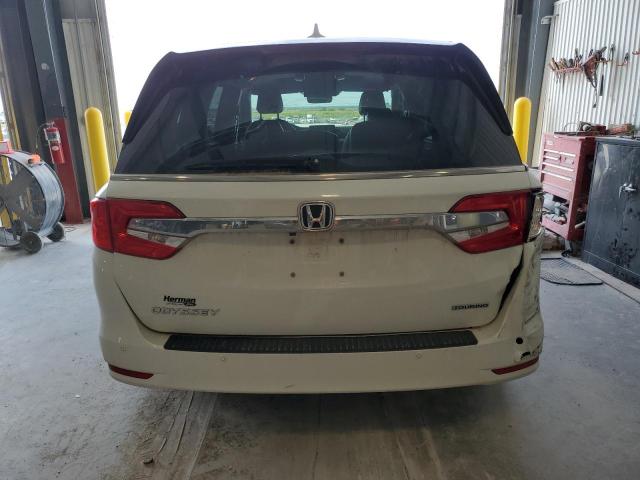5FNRL6H86LB039645 - 2020 HONDA ODYSSEY TOURING WHITE photo 6