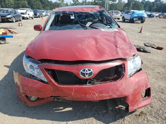 4T1BF3EK5AU045976 - 2010 TOYOTA CAMRY BASE RED photo 5
