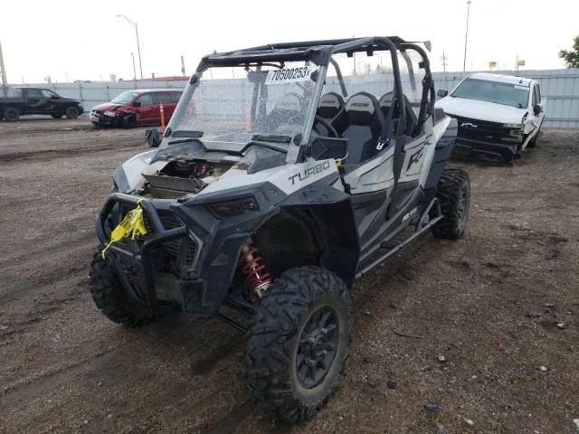 3NSN4E925MF587751 - 2021 POLARIS RZR XP 4 TURBO SILVER photo 2