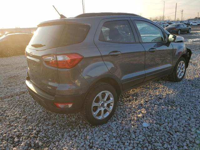 MAJ3P1TE9JC195382 - 2018 FORD ECOSPORT SE GRAY photo 3