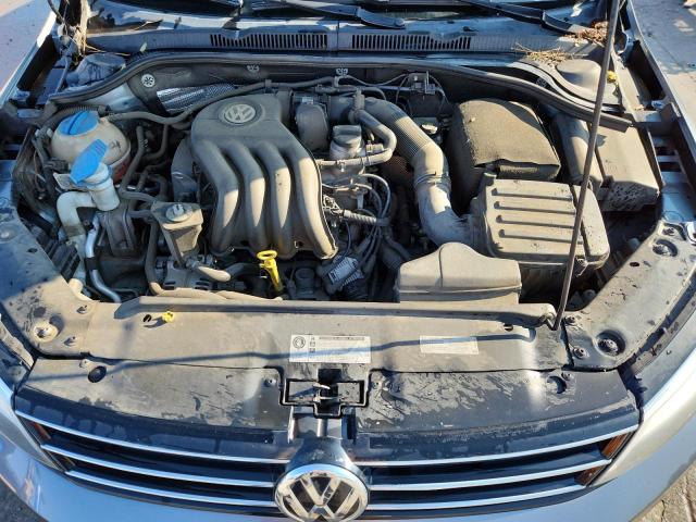 3VW2K7AJXFM306466 - 2015 VOLKSWAGEN JETTA BASE GRAY photo 11