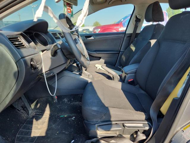 3VW2K7AJXFM306466 - 2015 VOLKSWAGEN JETTA BASE GRAY photo 7