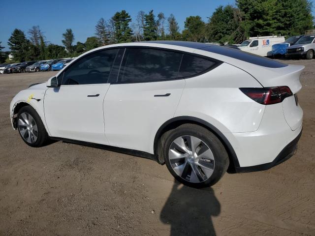 5YJYGDEE5MF196180 - 2021 TESLA MODEL Y WHITE photo 2