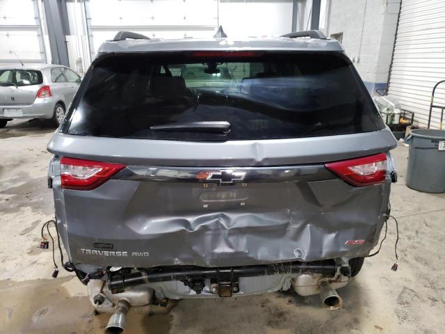 1GNEVJKW7LJ296655 - 2020 CHEVROLET TRAVERSE RS GRAY photo 6