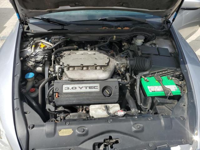 1HGCM826X4A019898 - 2004 HONDA ACCORD EX SILVER photo 11