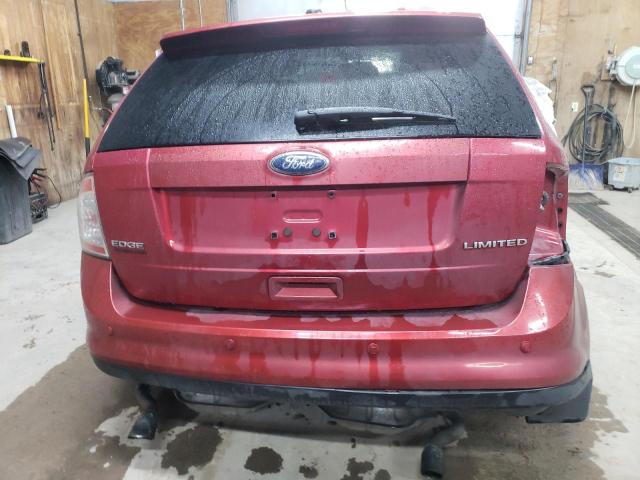 2FMDK39C69BA97772 - 2009 FORD EDGE LIMITED BURGUNDY photo 6