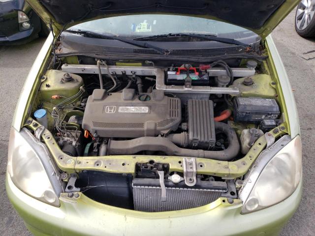 JHMZE1356YT005251 - 2000 HONDA INSIGHT GREEN photo 11