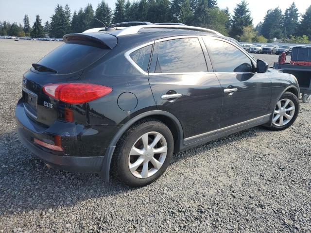 JNKAJ09F28M354856 - 2008 INFINITI EX35 BASE BLACK photo 3
