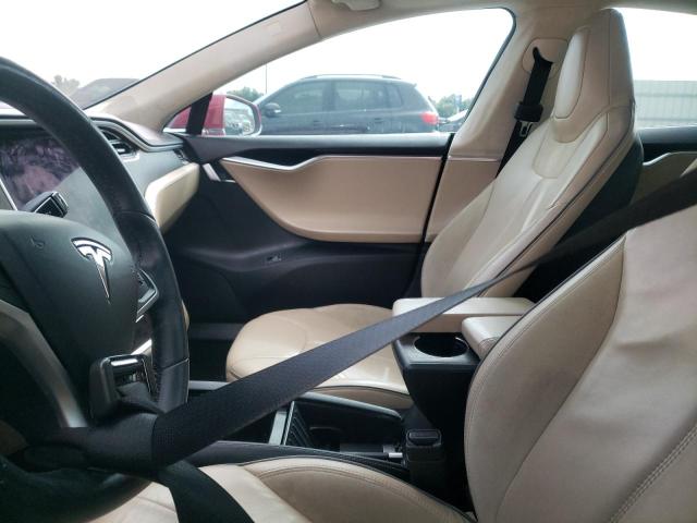5YJSA1CP1DFP09595 - 2013 TESLA MODEL S 红色 照片 7