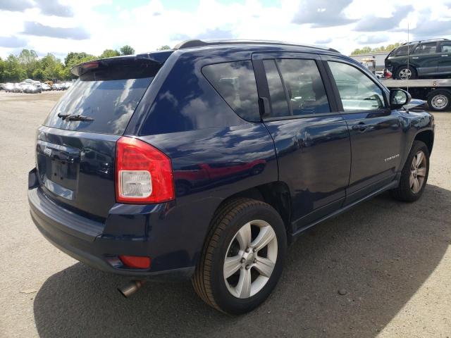 1C4NJDBBXCD593355 - 2012 JEEP COMPASS SPORT BLUE photo 3