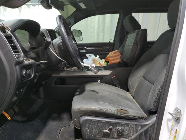 1C6SRFFT0KN522224 - 2019 RAM 1500 BIG HORN/LONE STAR WHITE photo 7