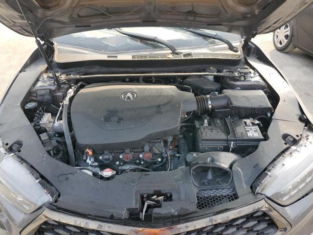 19UUB2F65JA004366 - 2018 ACURA TLX TECH+A Մոխրագույն լուսանկար 11
