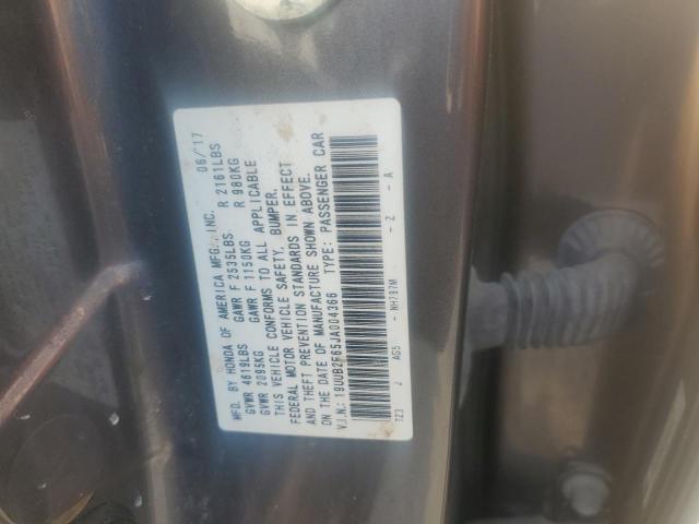 19UUB2F65JA004366 - 2018 ACURA TLX TECH+A Մոխրագույն լուսանկար 12