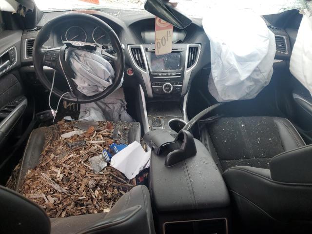 19UUB2F65JA004366 - 2018 ACURA TLX TECH+A Մոխրագույն լուսանկար 8