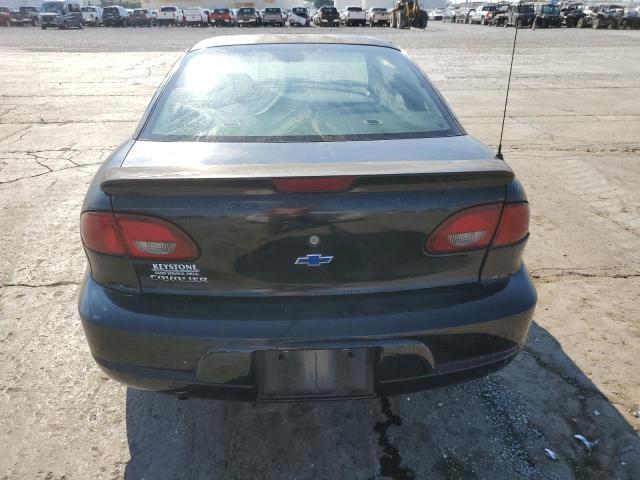 1G1JC124217241447 - 2001 CHEVROLET CAVALIER BLACK photo 6