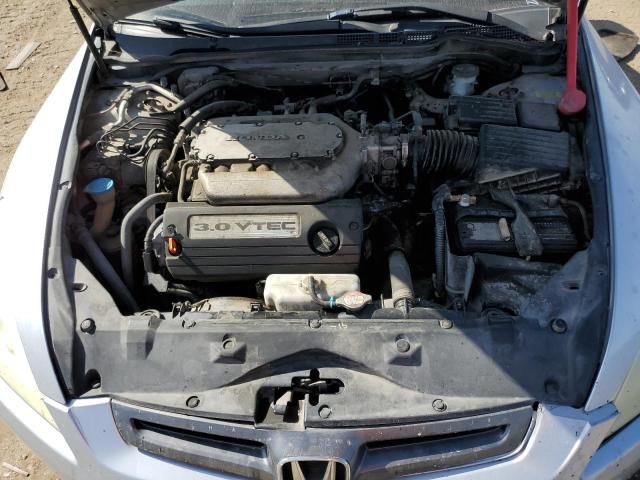 1HGCM66543A083892 - 2003 HONDA ACCORD EX ვერცხლისფერი ფოტო 11