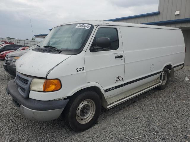 2B7KB31Z2XK550715 - 1999 DODGE RAM VAN B3500 WHITE photo 1