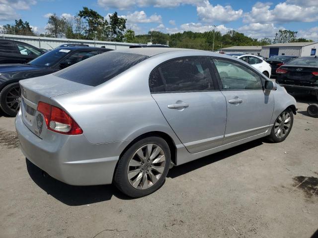 2HGFA16969H502198 - 2009 HONDA CIVIC EXL SILVER photo 3