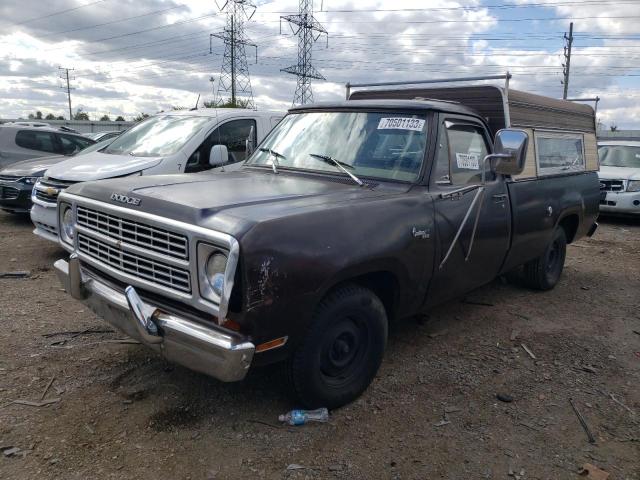 D14AE9C148660 - 1979 DODGE D100 BROWN photo 1