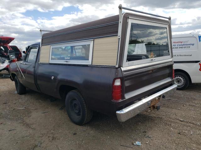 D14AE9C148660 - 1979 DODGE D100 BROWN photo 2