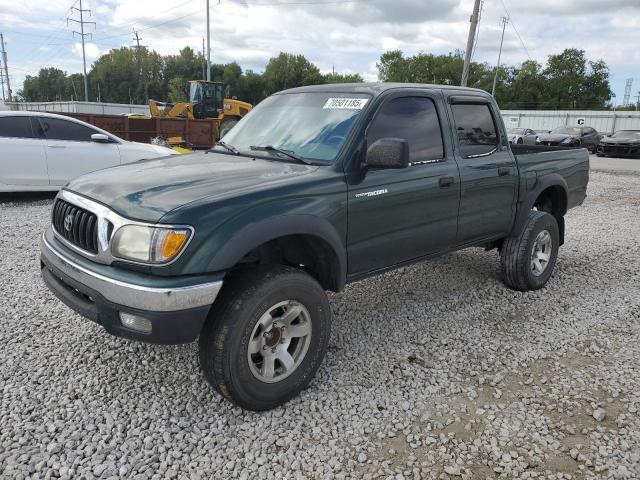 5TEGN92N62Z019930 - 2002 TOYOTA TACOMA DOUBLE CAB PRERUNNER GREEN photo 1