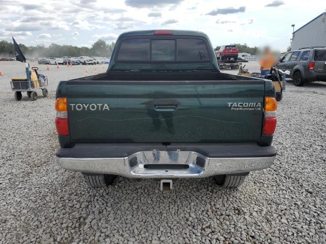 5TEGN92N62Z019930 - 2002 TOYOTA TACOMA DOUBLE CAB PRERUNNER GREEN photo 6